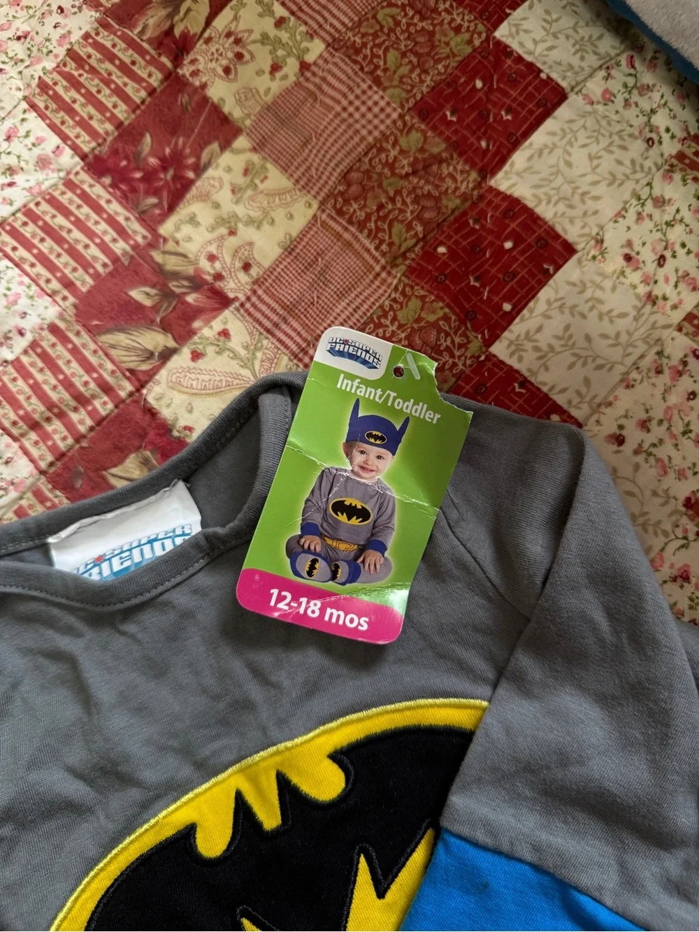 Batman 6-Piece Infant/Toddler Set – 12–18 Months